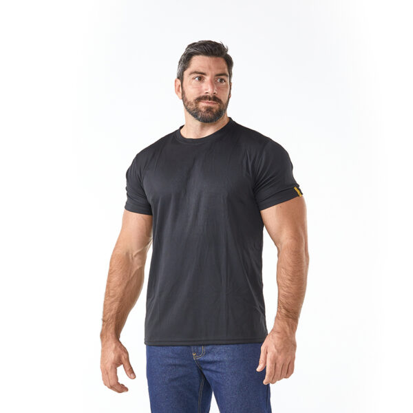 100% POLYESTER TEE SHIRT - CREW NECK - 140gsm COLOUR "XX" - Image 4